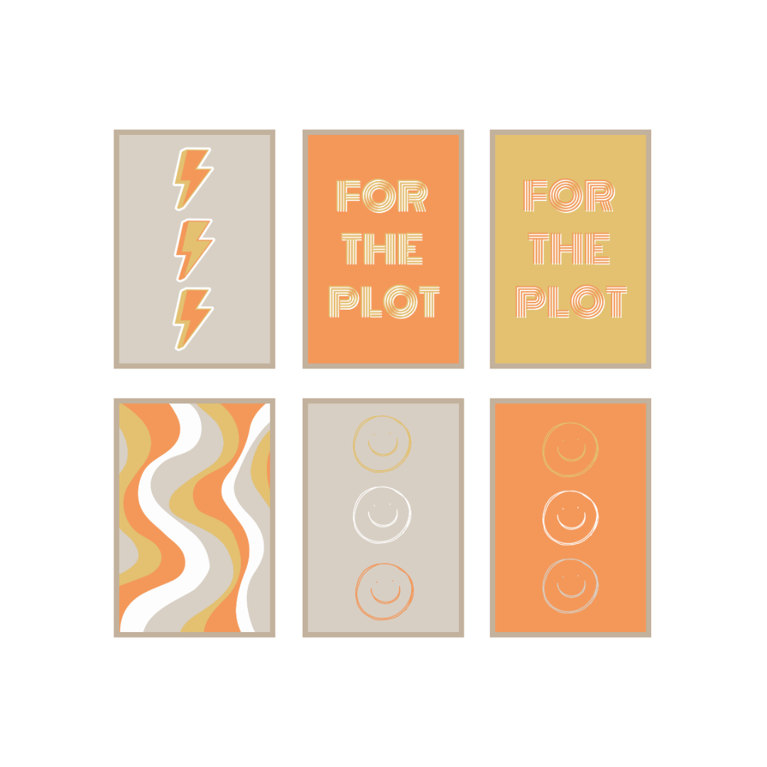 For The Plot - 6 Piece Set