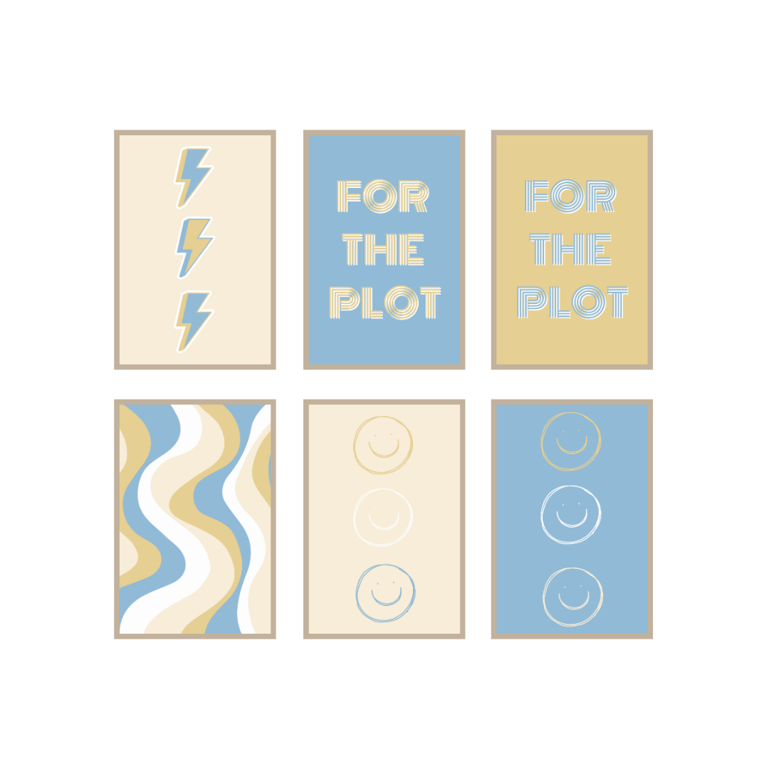 For The Plot - 6 Piece Set