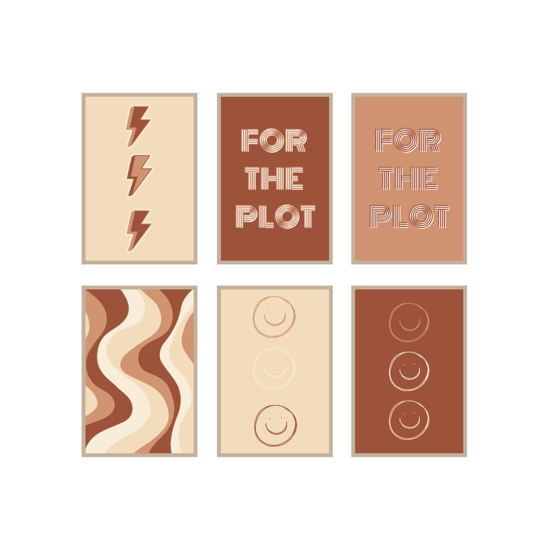 For The Plot - 6 Piece Set