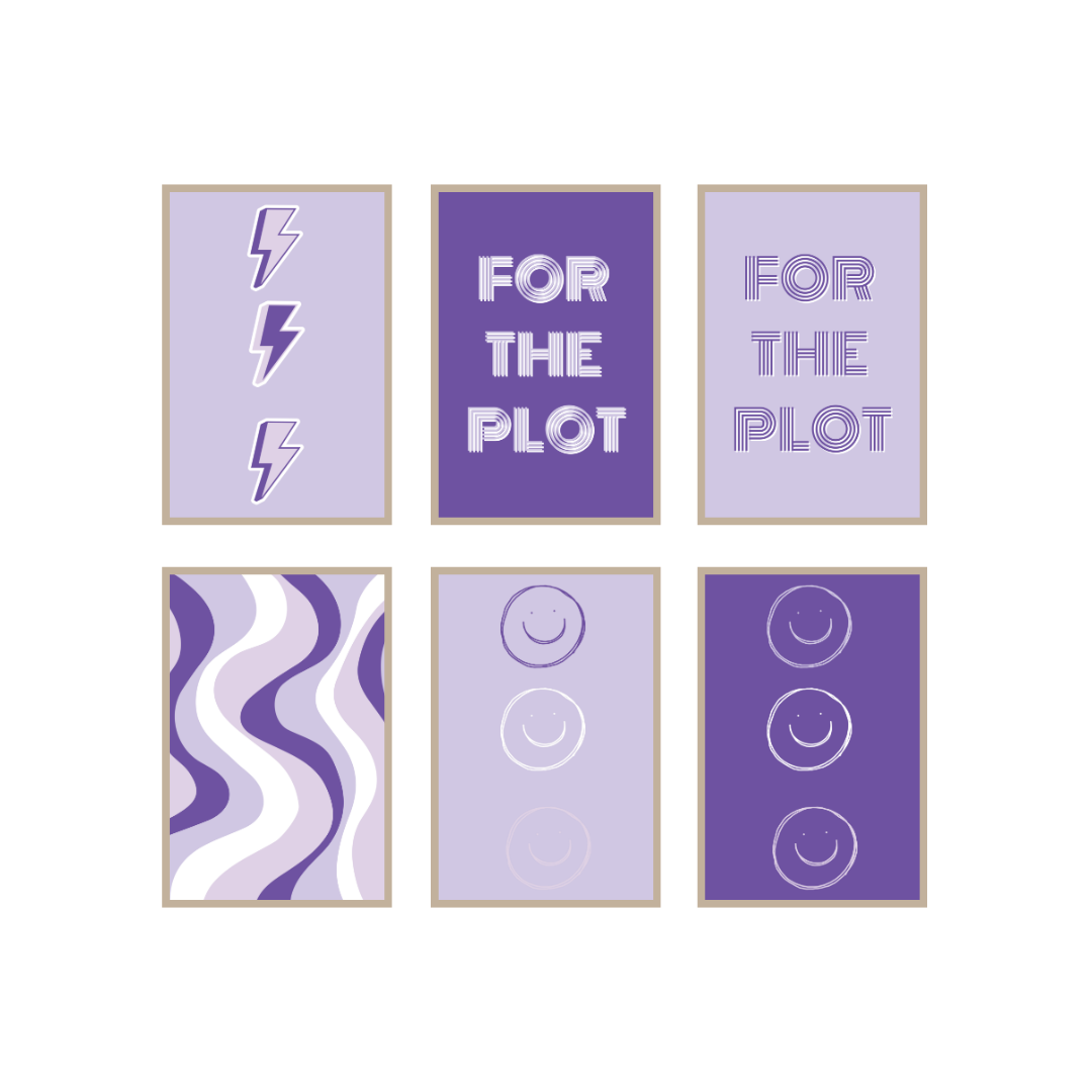 For The Plot - 6 Piece Set