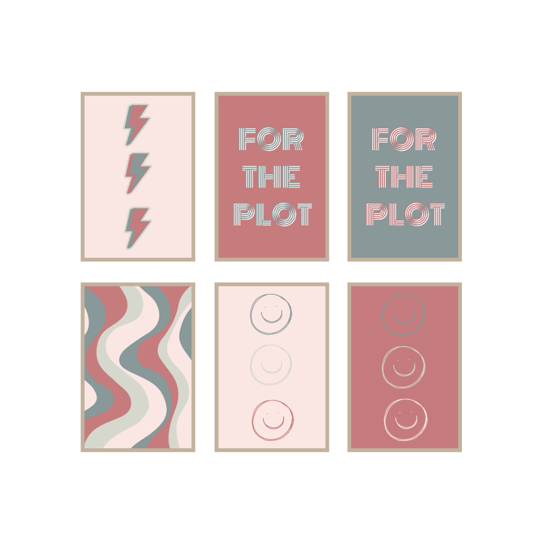 For The Plot - 6 Piece Set