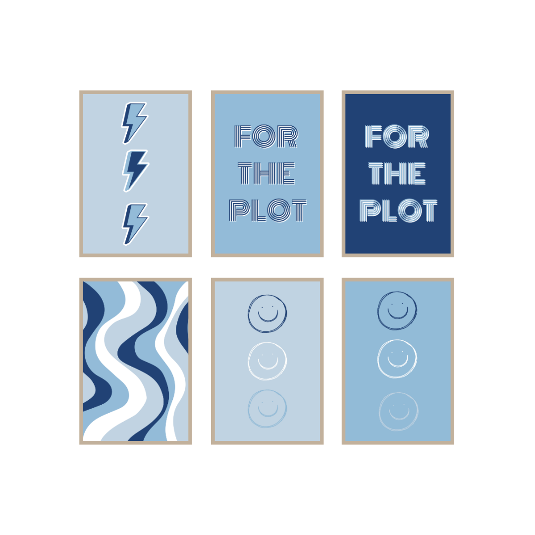 For The Plot - 6 Piece Set