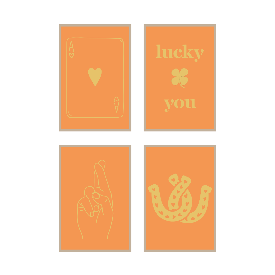 Lucky You - 4 Piece Set